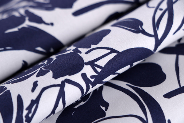 Flowers Print Apparel Fabric ST000826