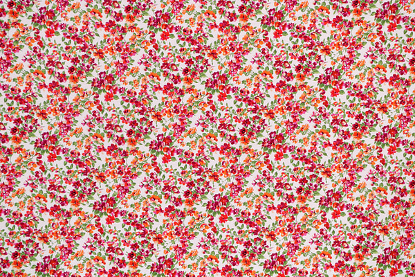 Flowers Print Apparel Fabric ST000827