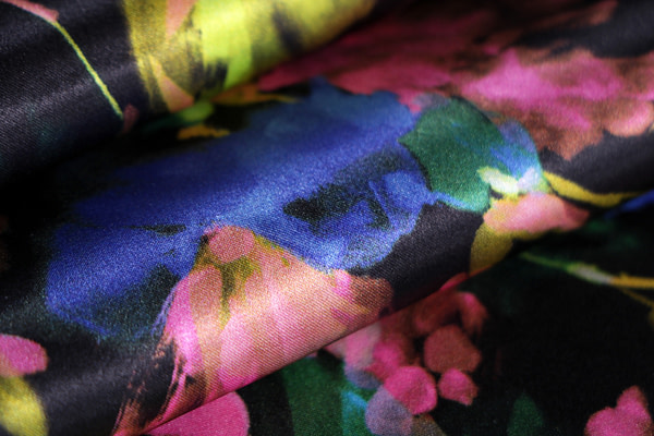 Flowers Print Apparel Fabric ST000831