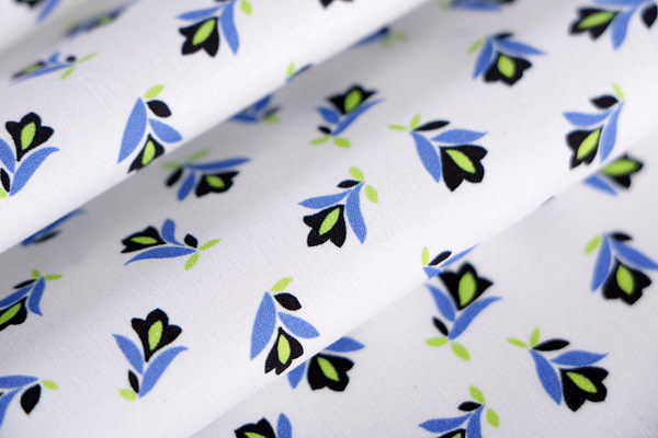 Tissu Couture Fleurs Imprimé ST000845