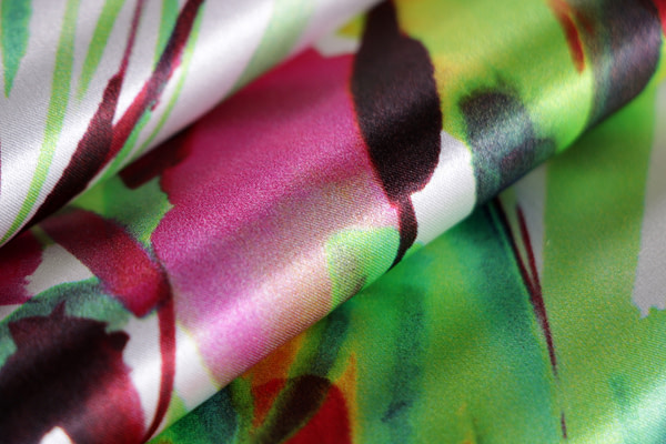 Flowers Print Apparel Fabric ST000873