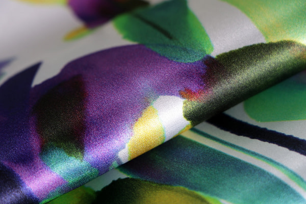 Flowers Print Apparel Fabric ST000874