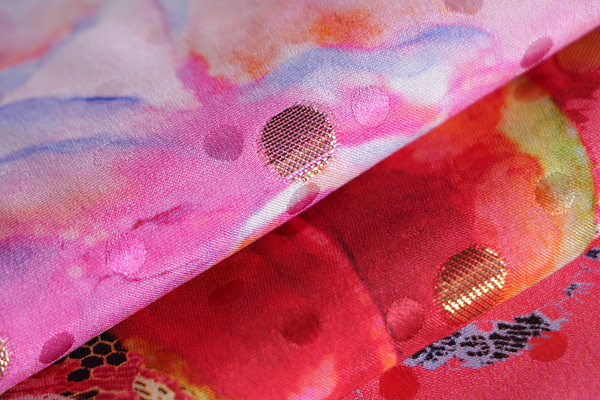 Flowers Print Apparel Fabric ST000883