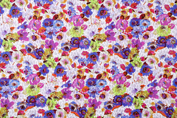 Tessuto Fiori ST000920 per Abbigliamento