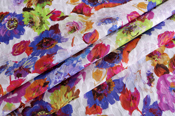 Tessuto Fiori ST000920 per Abbigliamento