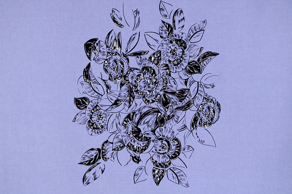Tissu Couture Fleurs Imprimé ST000922