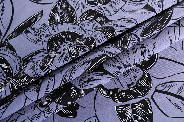 Tissu Couture Fleurs Imprimé ST000922