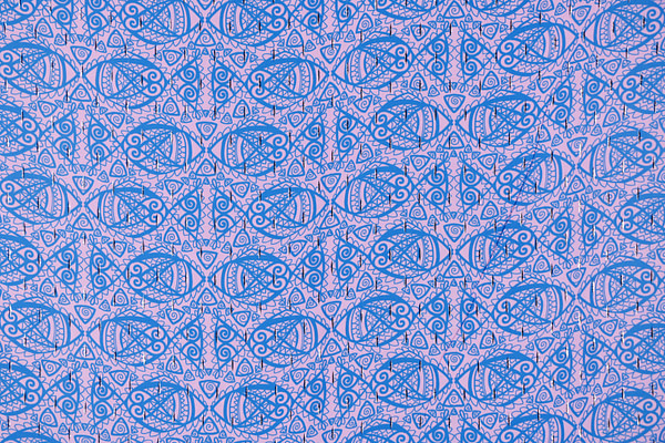 Illustrated Print Apparel Fabric ST000929