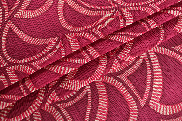 Abstract Print Apparel Fabric ST000931