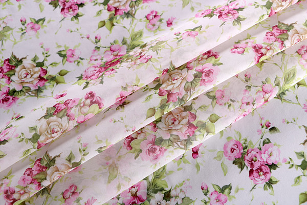 Tissu Couture Fleurs Imprimé ST000939