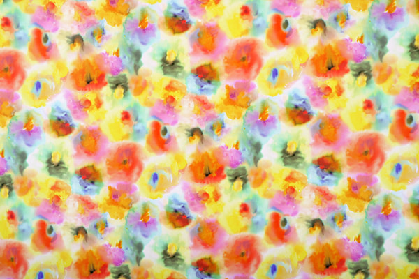 Tissu Couture Fleurs Imprimé ST000951