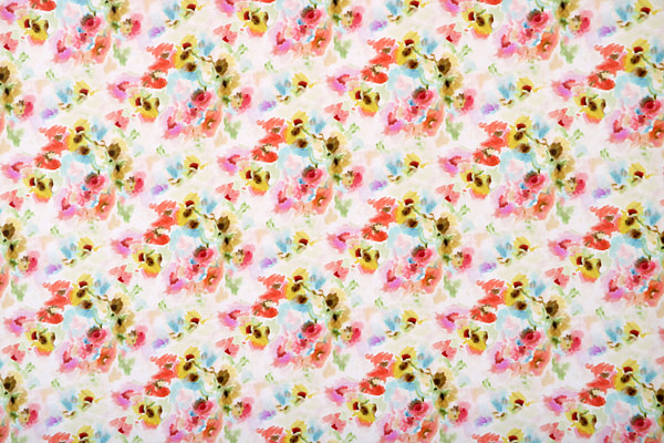 Tissu Couture Fleurs Imprimé ST000954
