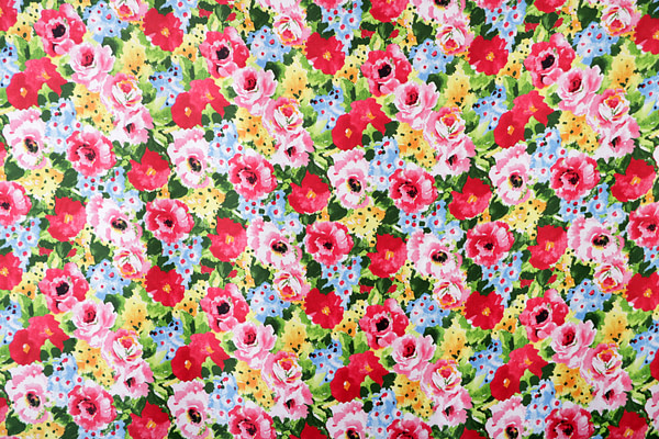 Tissu Couture Fleurs Imprimé ST000955