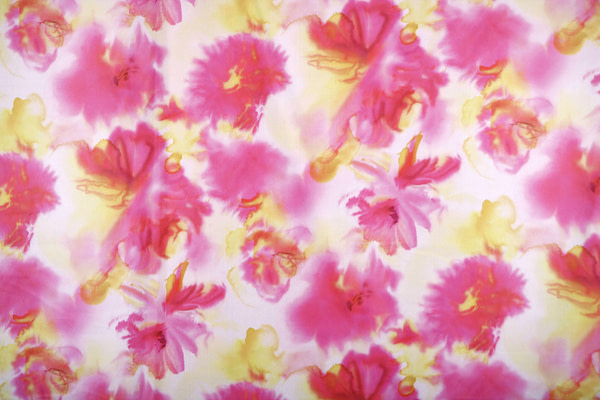 Tissu Couture Fleurs Imprimé ST000957