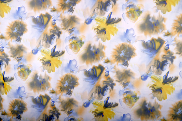 Tissu Couture Fleurs Imprimé ST000958