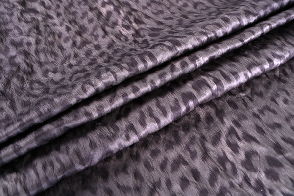 Grigio, Nero Cotone Apparel Fabric