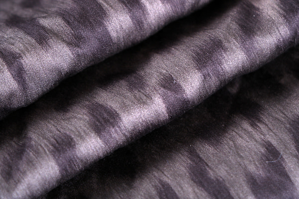 Grigio, Nero Cotone Apparel Fabric