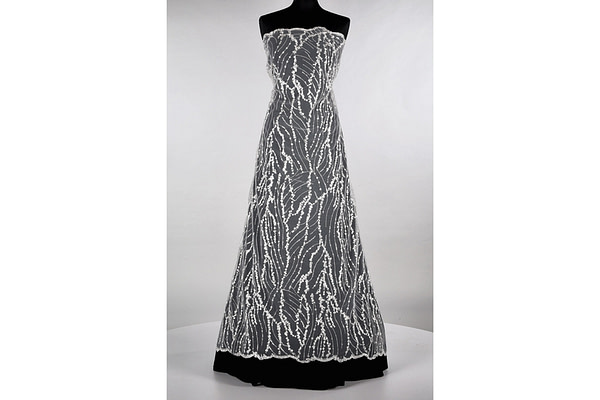 Tissu Couture  Dentelle et Broderie TC001113