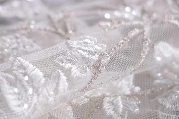 Bianco Poliestere, Viscosa Apparel Fabric