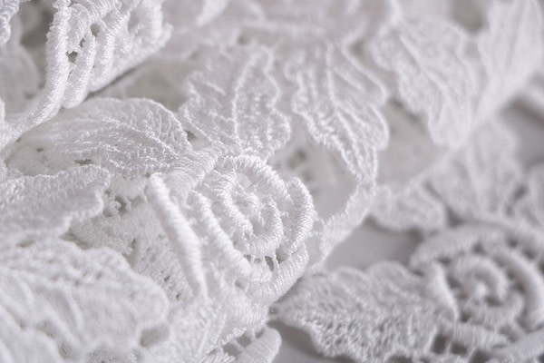 Flowers Laces-Embroidery Apparel Fabric TC001129