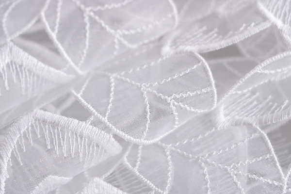 Bianco Cotone, Poliestere Apparel Fabric