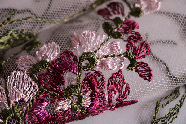 Laces-Embroidery Apparel Fabric TC001292