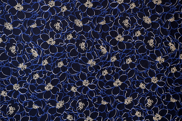 Abstract Jacquard Apparel Fabric UN001406
