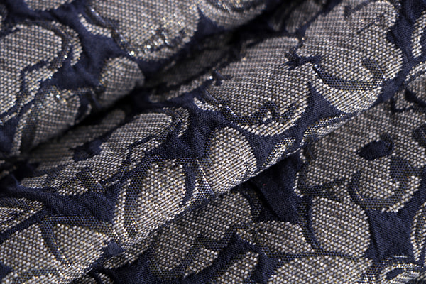 Abstract Jacquard Apparel Fabric UN001437