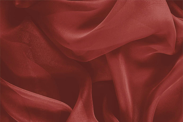 Tissu Couture Marron en Soie