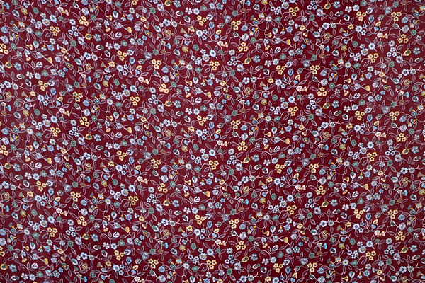 Flowers Print Apparel Fabric ST000434