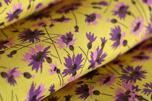 Flowers Print Apparel Fabric ST000508