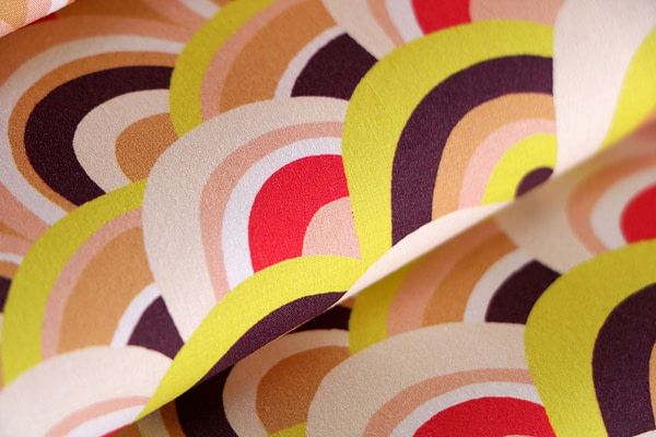 Geometric Print Apparel Fabric ST000524