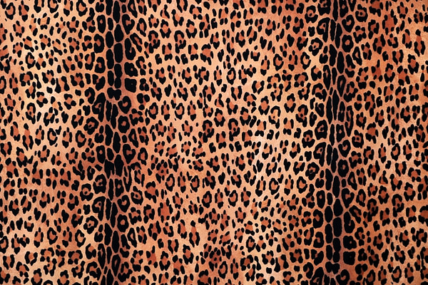 Tessuto Twill Leopardo ST000644 per Abbigliamento