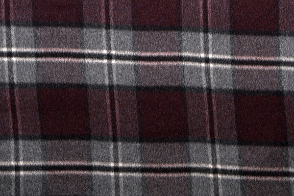 Tartan Coat Apparel Fabric TC000892