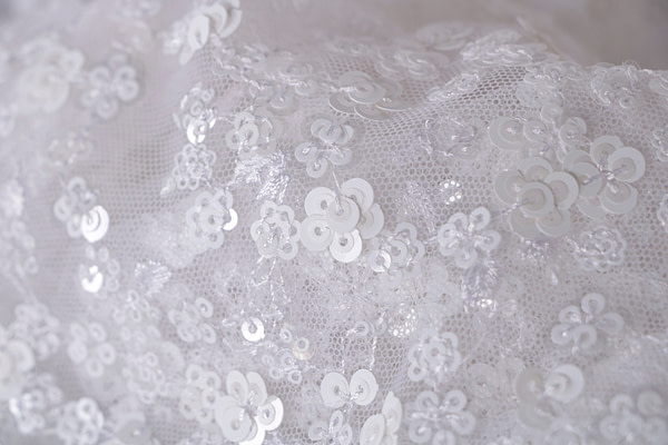 Flowers Laces-Embroidery Apparel Fabric TC000929