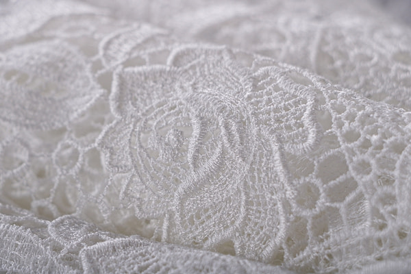 Flowers Laces-Embroidery Apparel Fabric TC000950