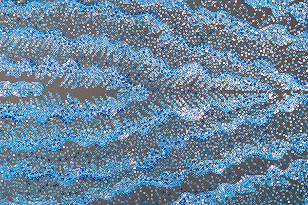 Geometric Laces-Embroidery Apparel Fabric UN001188