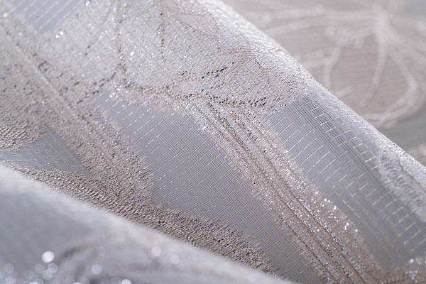 Abstract Jacquard Apparel Fabric UN001228
