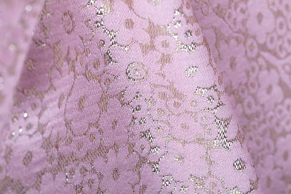 Flowers Jacquard Apparel Fabric UN001237