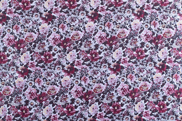 Flowers Jacquard Apparel Fabric UN001239