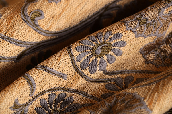 Flowers Jacquard Apparel Fabric UN001261