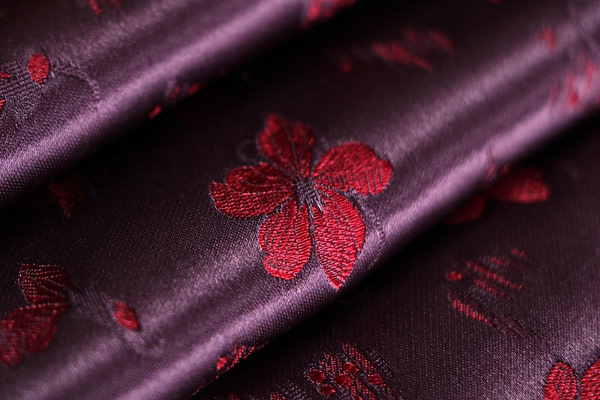 Tissu Couture Fleurs Jacquard UN001323