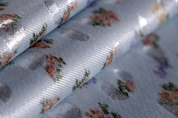 Chiné Jacquard Apparel Fabric UN001354