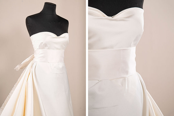 Ivory Silk Mikado Bridal Fabric | new tess