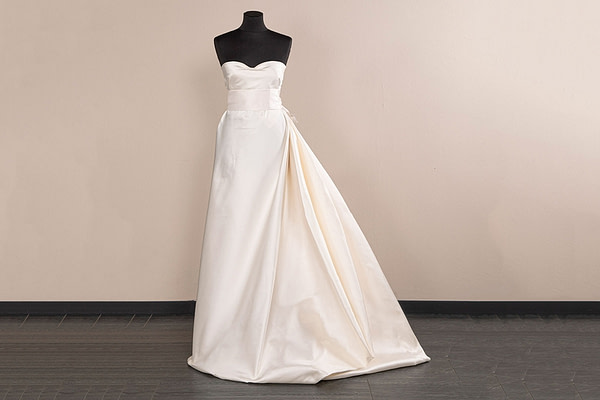 Ivory Silk Mikado Bridal Fabric | new tess