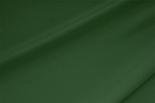 Tissu Couture Crêpe de Chine Stretch Vert sapin en Soie, Stretch
