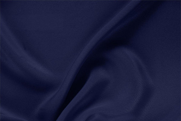 Tissu Couture Drap Bleu marine en Soie