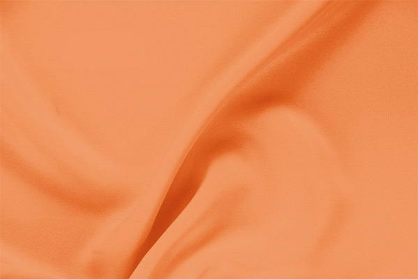 Tissu Couture Drap Orange abricot en Soie