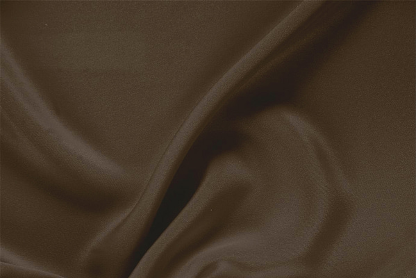 Bark Brown Silk Drap Apparel Fabric