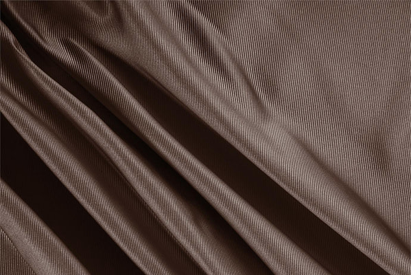 Dark Brown Silk Dogaressa Apparel Fabric